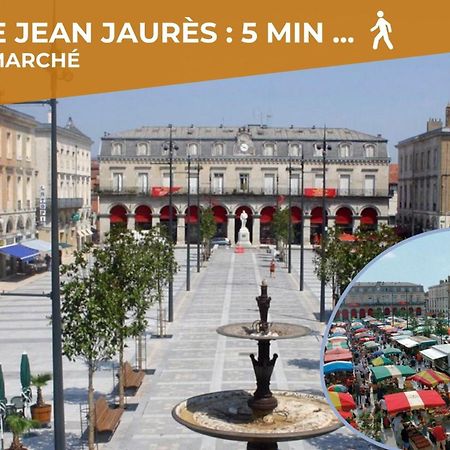 L'Eveche - T3 Spacieux & Traversant En Hypercentre Castres  Luaran gambar