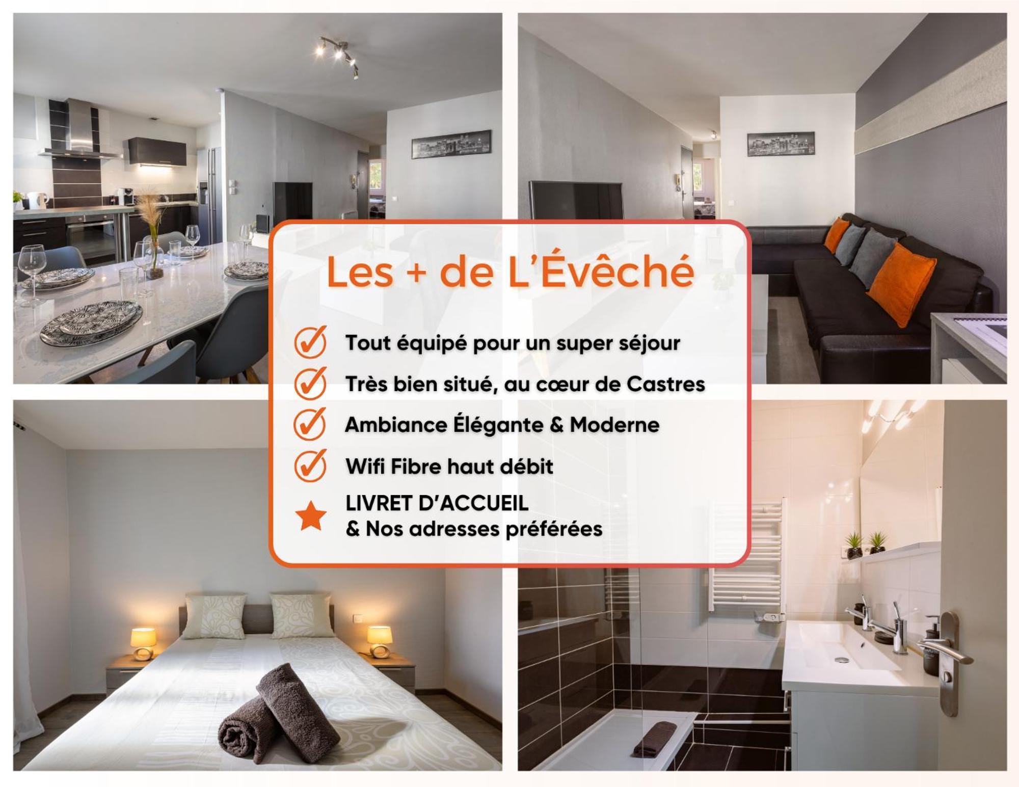 L'Eveche - T3 Spacieux & Traversant En Hypercentre Castres  Luaran gambar