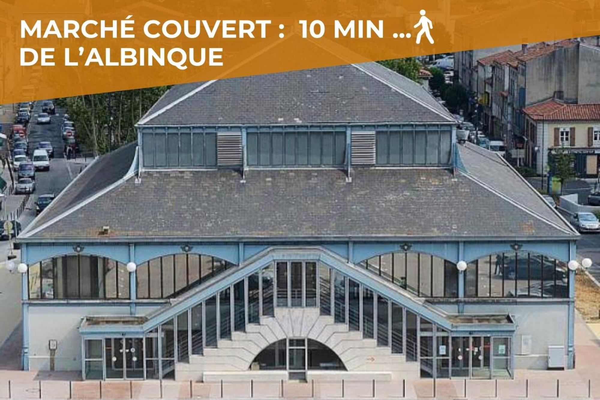 L'Eveche - T3 Spacieux & Traversant En Hypercentre Castres  Luaran gambar